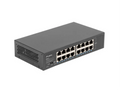 Lanberg RSGE-16 switch No administrado Gigabit Ethernet (10/100/1000) 1U Negro