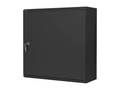 Armario rack LANBERG WAF1-5203-06-00B de 6U, bastidor de pared negro para equipos de red y telecomunicaciones.
