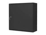 Armario rack LANBERG WAF1-5203-06-00B de 6U, bastidor de pared negro para equipos de red y telecomunicaciones.
