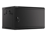 Lanberg WF01-6406-00B armario rack 6U Bastidor de pared Negro