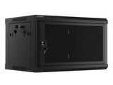 Lanberg WF01-6406-23B armario rack 6U Bastidor de pared Negro
