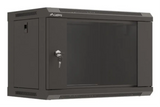 Lanberg WF03-5306-10B armario rack 6U Bastidor de pared Negro