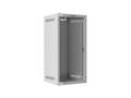Armario rack LANBERG WF10-2312-10S de pared, 12U, bastidor gris para equipo de red y servidores.