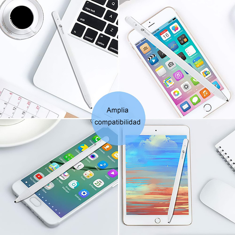 LAPIZ ELECTRONICO LEOTEC LESTP01W STYLUS EPEN PARA ANDROID, IOS Y WINDOWS BLANCO - detalle