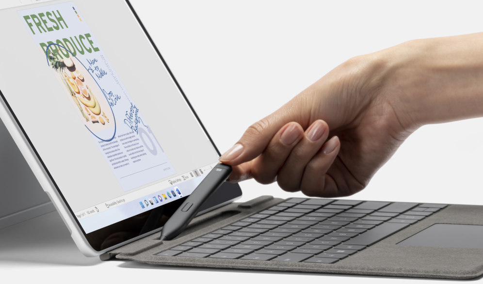 LAPIZ MICROSOFT SURFACE SLIM PEN 2 NEGRO MATE - detalle
