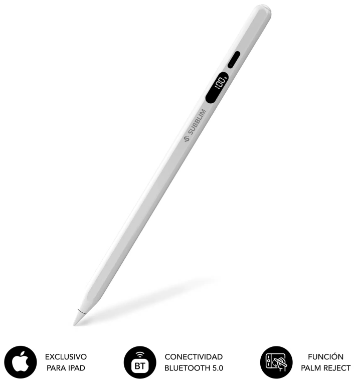 LAPIZ NOTEFLOW PARA IPAD NEGRO SUBBLIM - detalle