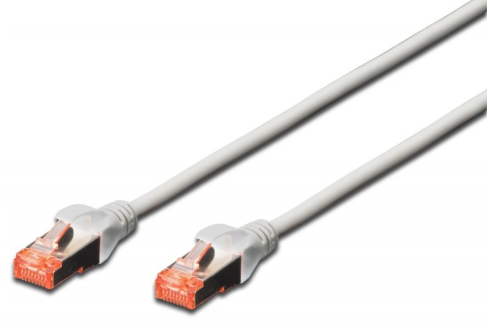 LATIGUILLO EWENT CAT.6 S/FTP , 0,5MT GRIS
