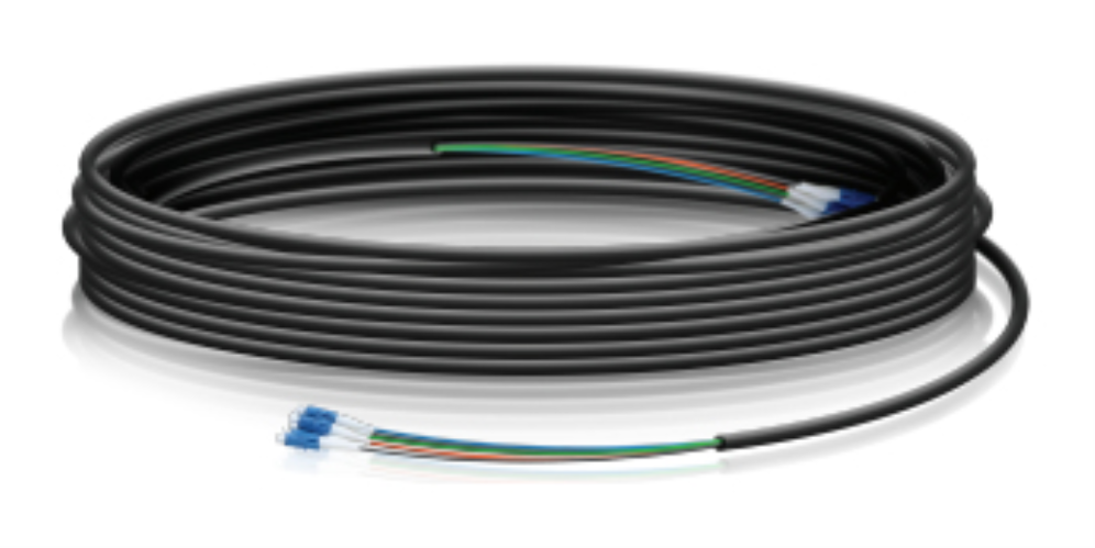 LATIGUILLO MULTIPAR FIBRA UBIQUITI FC-SM-100 3 PARES MONOMODO 30 M LC