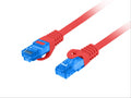 Lanberg PCF6A-10CC-0300-R cable de red Rojo 3 m Cat6a S/FTP (S-STP)