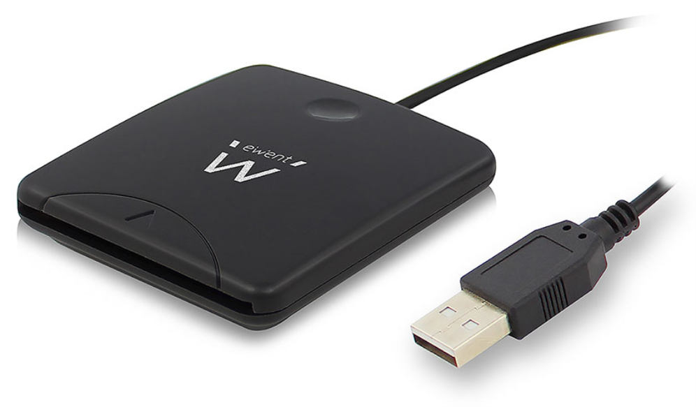 LECTOR DE TARJETAS EWENT SMART CARD ID USB 2.0