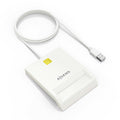 AISENS Lector de Tarjeta Inteligente DNI. Blanco
