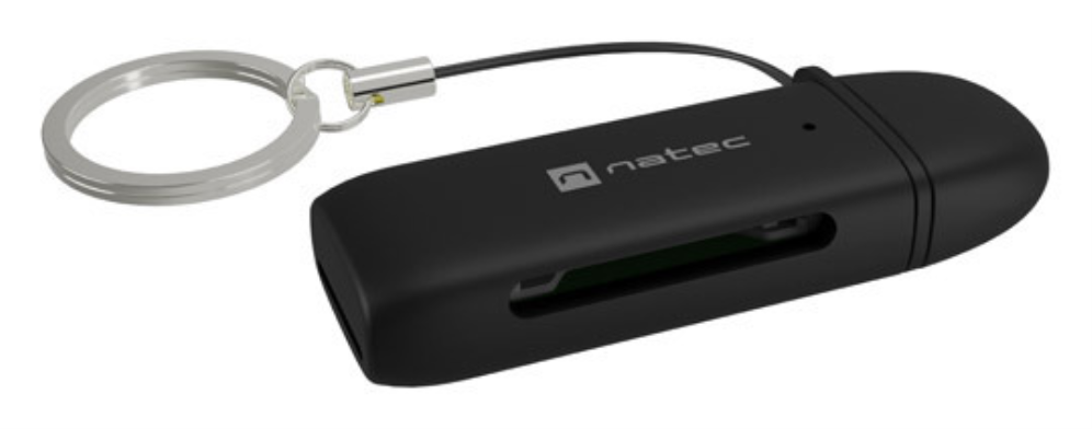 LECTOR DE TARJETAS NATEC SCARAB C SD/MICRO SD USB-C 3.2 GEN 1 OTG NEGRO - detalle