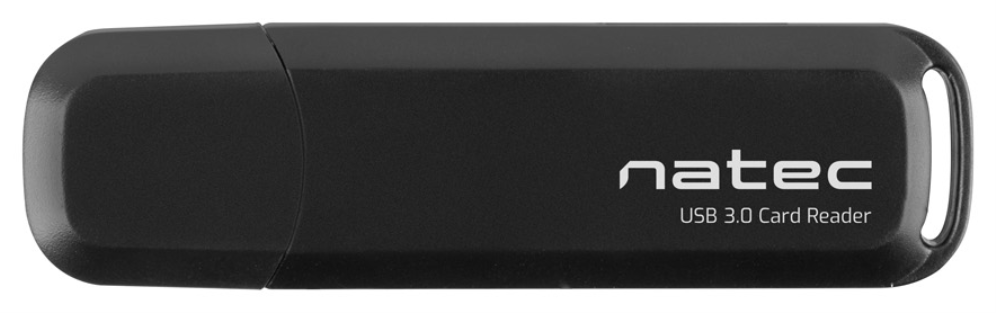 LECTOR DE TARJETAS NATEC USB 3.0 SCARAB 2 SD/MICRO SD NEGRO - detalle