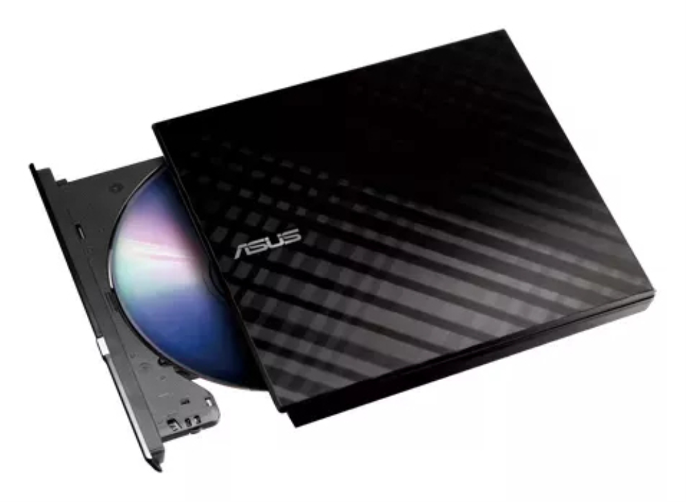 LECTOR GRABADOR CD DVD SLIM ASUS SDRW-08D2S-U EXTERNO NEGRO - detalle