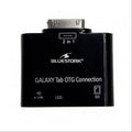 Cambiador de xénero Bluestork BS-GAL-RDR/SD para cable USB 2.0/tarxeta SD Samsung de 30 pines, negro