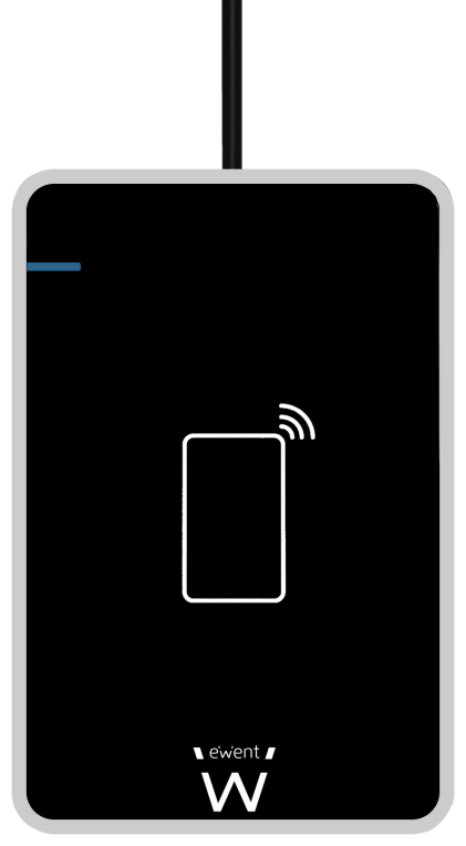 LECTORES TARJETAS INTELIGENTES EWENT USB 2.0 CONTACLESS NFC