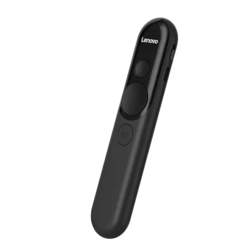 Control remoto de presentación láser recargable de Lenovo, ratón inalámbrico para controlar diapositivas y presentaciones.