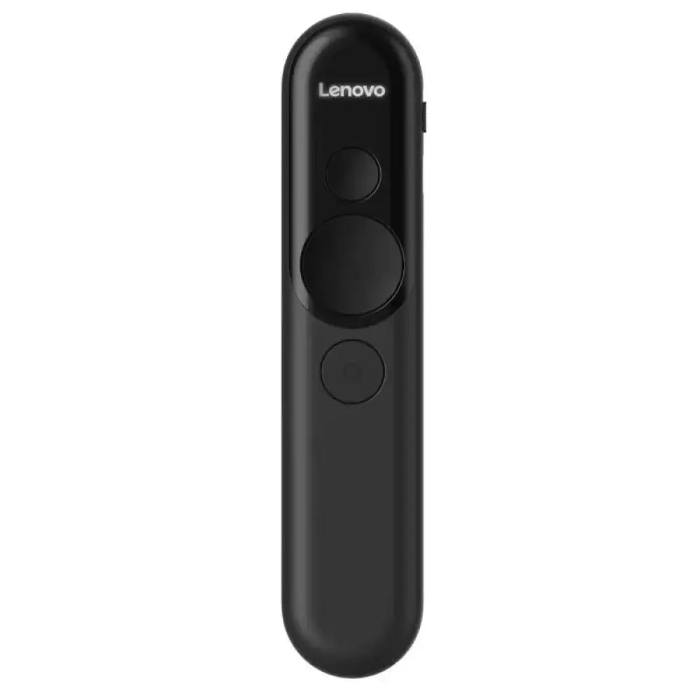 Control remoto de presentación láser recargable Lenovo, ratón inalámbrico para controlar presentaciones con precisión.