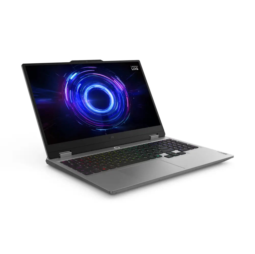 Lenovo LOQ 15IRX10 Intel® CoreT i7 i7-13650HX Portátil 39.6 cm (15.6") Full HD 24 GB DDR5-SDRAM 512 GB SSD NVIDIA GeForce RTX 5050 Wi-Fi 6 (802.11ax) Español Gris - detalle