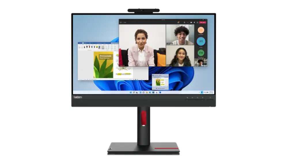 Lenovo ThinkCentre Tiny-In-One 24 pantalla para PC 60.5 cm (23.8") 1920 x 1080 Pixeles Full HD LCD Pantalla táctil Negro - detalle