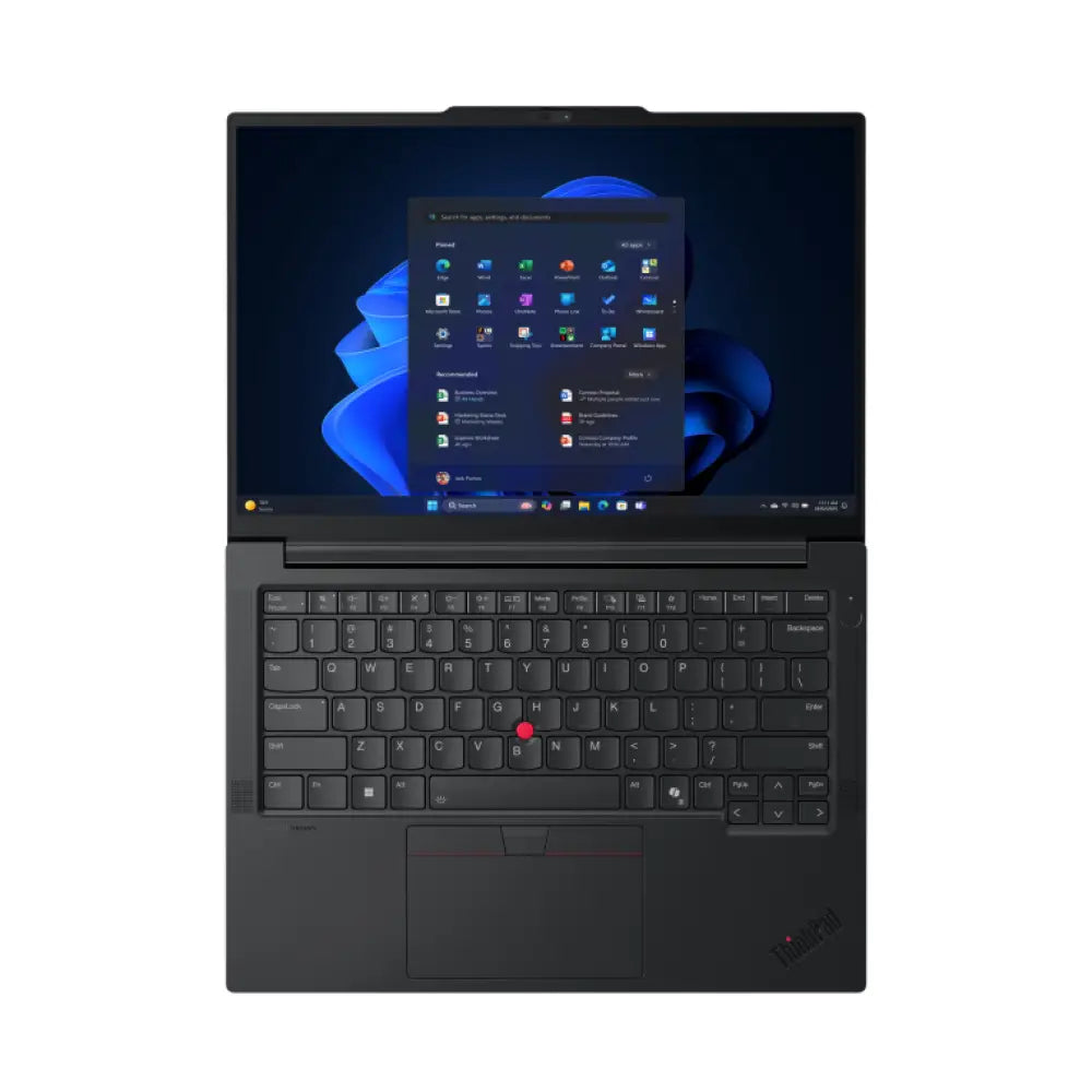 Lenovo ThinkPad E14 Gen 7 (Intel) Copilot+ PC Intel Core Ultra 5 228V Portátil 35.6 cm (14") WUXGA 32 GB LPDDR5x-SDRAM 512 GB SSD Wi-Fi 6E (802.11ax) Windows 11 Pro Español Negro - detalle