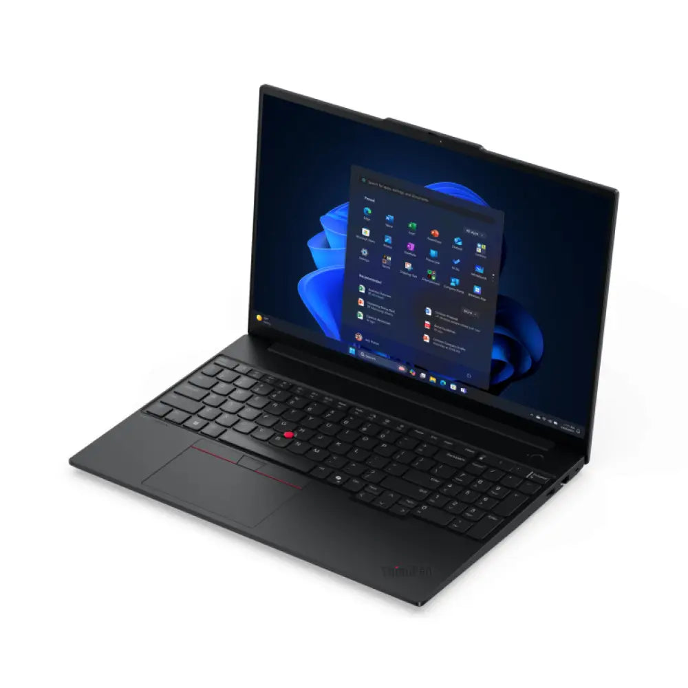 Lenovo ThinkPad E16 Gen 3 (AMD) AMD RyzenT 5 230 Portátil 40.6 cm (16") WUXGA 16 GB DDR5-SDRAM 512 GB SSD Wi-Fi 6 (802.11ax) Windows 11 Pro Español Negro - detalle