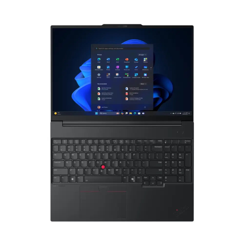 Lenovo ThinkPad E16 Gen 3 (AMD) AMD RyzenT 5 230 Portátil 40.6 cm (16") WUXGA 16 GB DDR5-SDRAM 512 GB SSD Wi-Fi 6 (802.11ax) Windows 11 Pro Español Negro - detalle