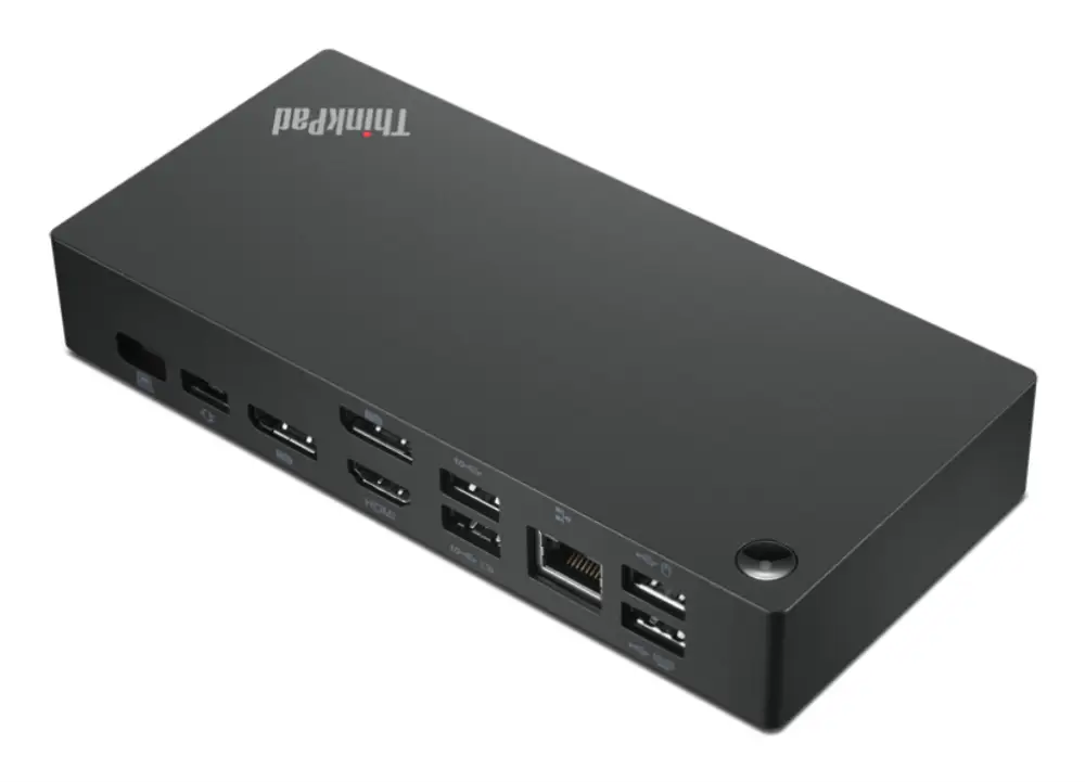 Lenovo ThinkPad Universal USB-C Dock Alámbrico USB 3.2 Gen 1 (3.1 Gen 1) Type-C Negro - detalle