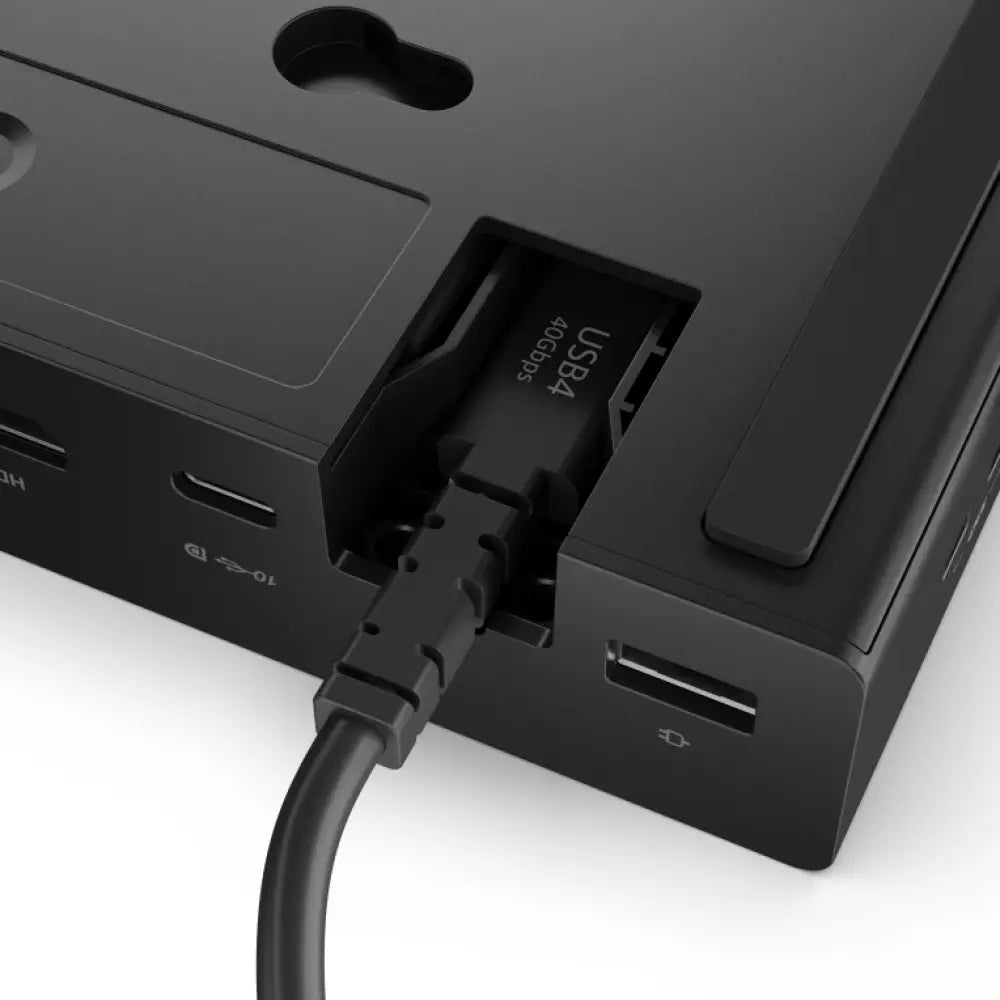 Lenovo ThinkPad USB4 Dock 5000 Alámbrico Thunderbolt 4 Negro - detalle