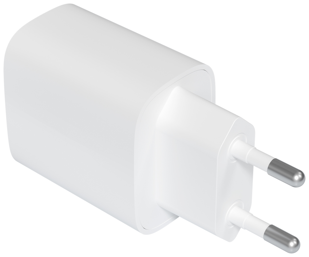 LEOTEC CARGADOR 20W CARGA RAPIDA 1 USB TIPO-C PD 1 USB-A BLANCO - detalle