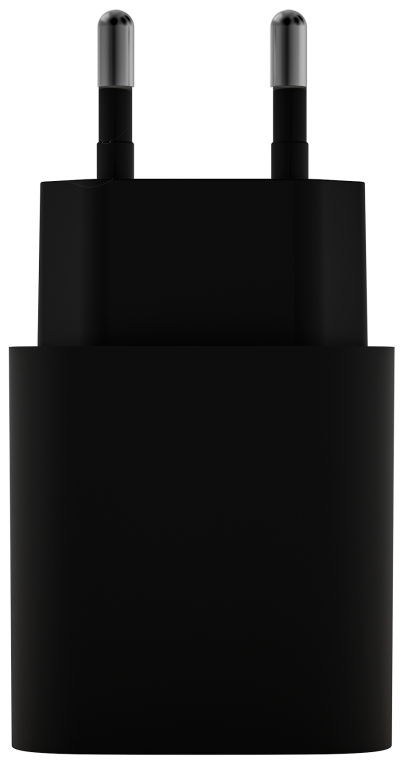 LEOTEC CARGADOR 20W CARGA RAPIDA 1 USB TIPO-C PD 1 USB-A NEGRO - detalle
