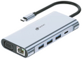 LEOTEC DOCKING STATION 11-1 1USB-C PD100 3USB3.0 1USB-C 1 HDMI 1VGA 1TJSD MCSD