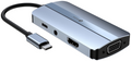 Leotec LEDS04 base para portátil y replicador de puertos Acoplamiento USB 3.2 Gen 1 (3.1 Gen 1) Type-C Gris