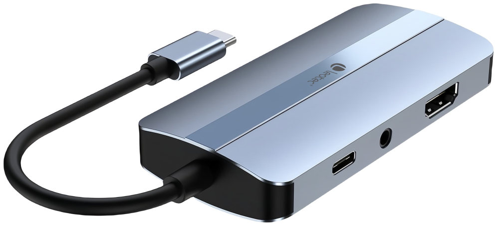 LEOTEC DOCKING STATION 7-1 1USB-C PD100 1USB3.0 1USB-C 1USB2.0 1HDMI - detalle