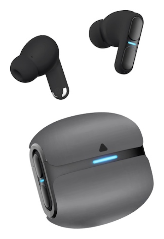 LEOTEC EARPHONES TWS GAMING NEBULA FIT NEGRO - detalle