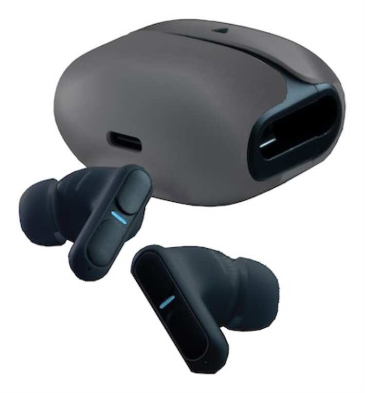 LEOTEC EARPHONES TWS GAMING NEBULA FIT NEGRO - detalle