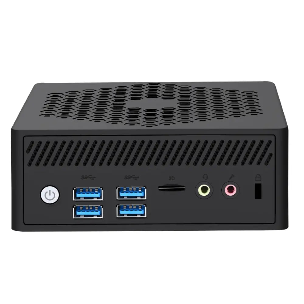 Leotec LEMPC09 PC/estación de trabajo barebone Cubo Negro
