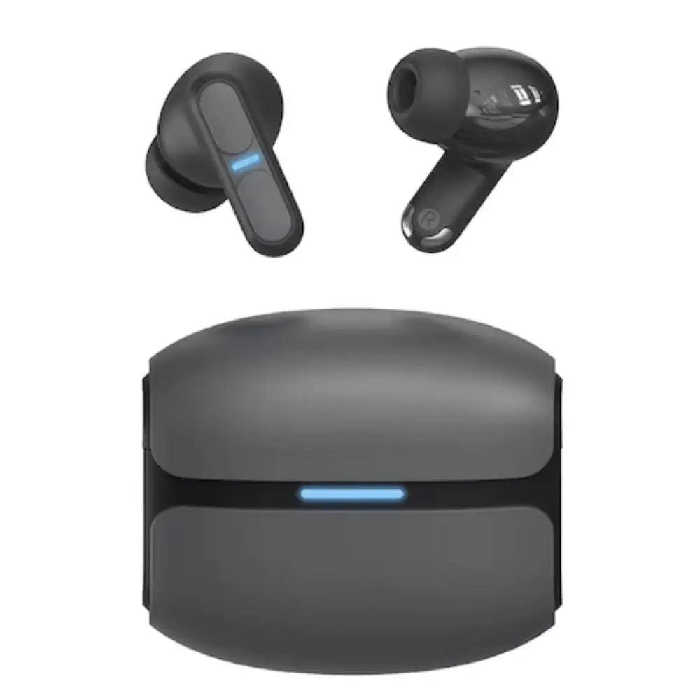 Leotec LETWS02K auricular y casco Dentro de oído Juego Negro