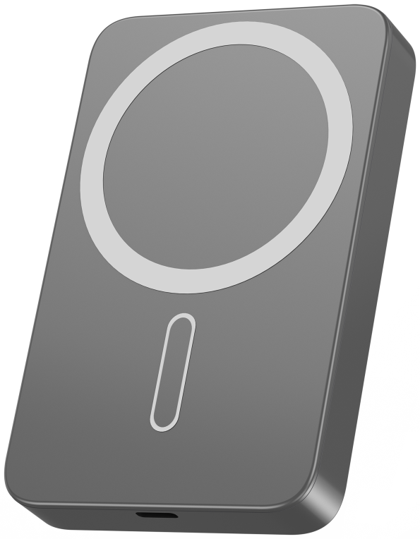 LEOTEC POWERBANK 10000MAH 20W FAST CHRG GRIS 1USB-C+WIRELESS INC CAB USB-A A USB-C 22,5W - detalle