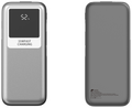 LEOTEC POWERBANK 10000MAH 35W FAST CHRG PLATA 1USB-C+1 CAB RETRACTIL USB-C +1 CAB RETRACTIL LIGHT