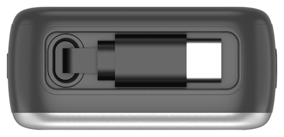 LEOTEC POWERBANK 10000MAH 35W FAST CHRG PLATA 1USB-C+1 CAB RETRACTIL USB-C +1 CAB RETRACTIL LIGHT - detalle