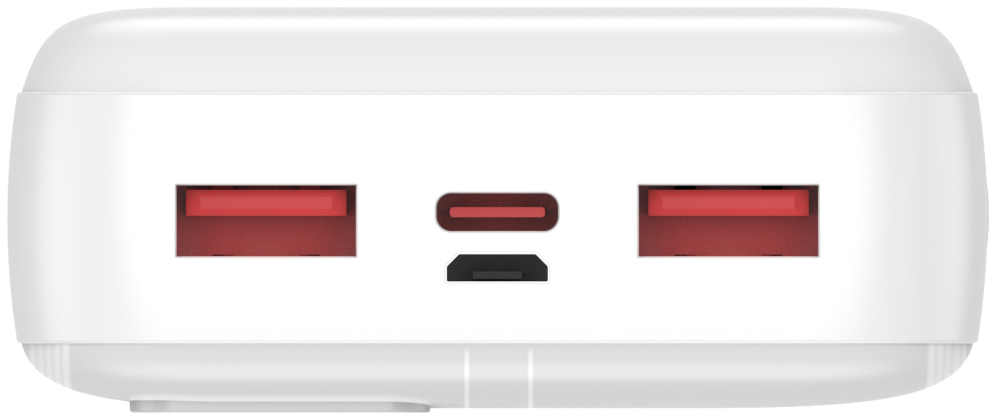 LEOTEC POWERBANK 20000MAH 22,5W PD20W BLAN (1 USB-C+2USB-A INC USB-A A USB-C) - detalle