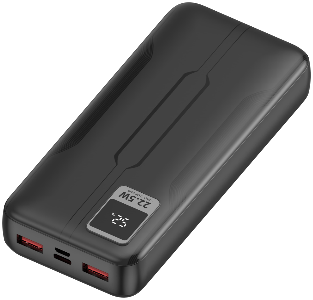 LEOTEC POWERBANK 20000MAH 22,5W PD20W NEG (1 USB-C+2USB-A INC USB-A A USB-C) - detalle