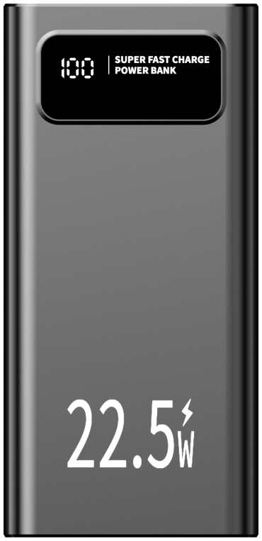 LEOTEC POWERBANK 30000MAH 22,5W PD20W NEG (1 USB-C+4USB-A INC USB-A A USB-C) - detalle
