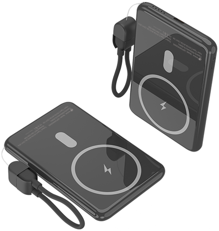 LEOTEC POWERBANK 5000MAH 20W FAST CHRG NEGRO 1USB-C+WIRELESS INC LAN CAB USB-C A USB-C 65W - detalle