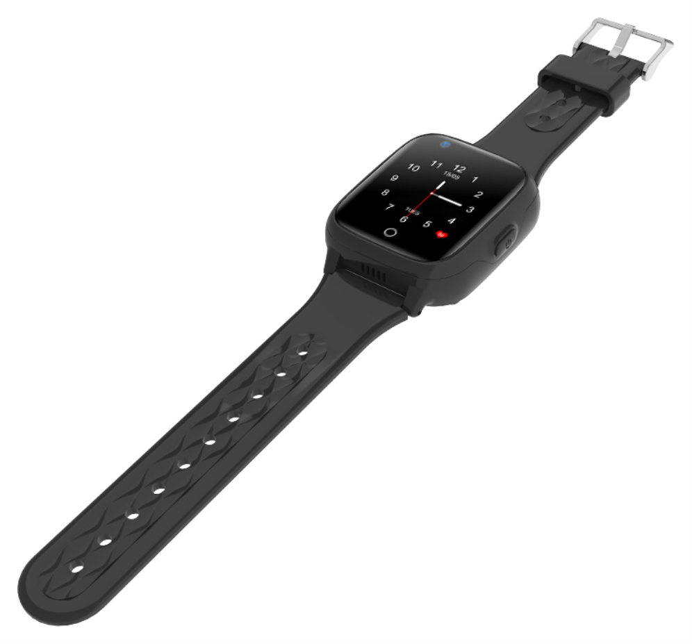 LEOTEC SMARTWATCH KIDS ALLO PLUS 4G GPS ANTI-PERDIDA NEGRO - detalle