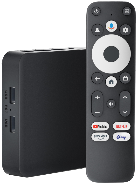 LEOTEC TVBOX GC232 GOOGLE Y NETFLIX CERTIFIED - detalle