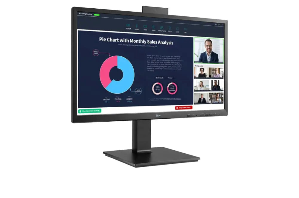 LG 24BP75CP-B pantalla para PC 60.5 cm (23.8") 1920 x 1080 Pixeles Full HD LED Negro - detalle