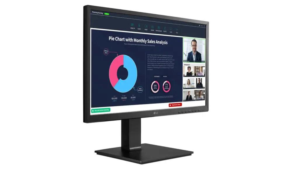 LG 24BP75CP-B pantalla para PC 60.5 cm (23.8") 1920 x 1080 Pixeles Full HD LED Negro - detalle