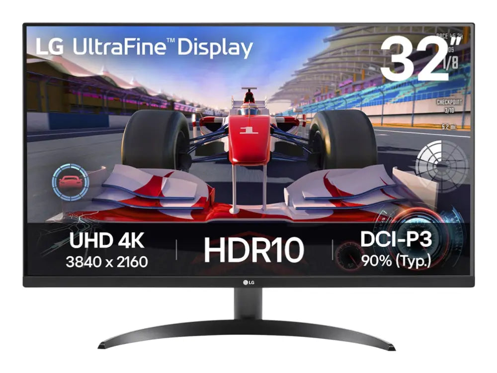 LG 32UR500K-B pantalla para PC 80 cm (31.5") 3840 x 2160 Pixeles 4K Ultra HD LCD Negro